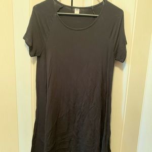 Black Short Sleeve Dress